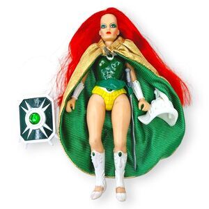 VTG 1984 Galoob Jade Golden Girl and the Guardians of Gemstones Action Figure